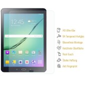2x 9H Hartglas für Samsung Galaxy Tab S2 9.7 Panzerfolie Displayschutz KLAR Panzerglas Schutzfolie Schutzglas