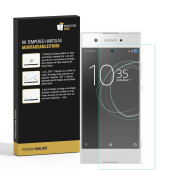 6x 9H Hartglas für Sony Xperia XA1 Plus Panzerfolie...