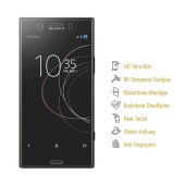 2x 9H Hartglas für Sony Xperia XZ1 Compact Panzerfolie Displayschutz Schutzfolie HD KLAR Panzerglas Schutzglas Glasfolie Displayglas