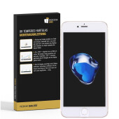 6x 9H Hartglasfolie für iPhone 8 Plus Panzerfolie...