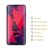 3x 9H Hartglasfolie für Huawei P20 Pro Panzerfolie Displayschutzfolie MATT Panzerglas Schutzfolie
