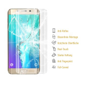 1x Panzerfolie für Samsung Galaxy S6 Edge Plus FULL COVER Displayschutzfolie Matt