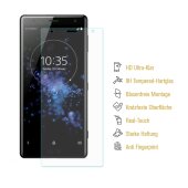 1x 9H Hartglas für Sony Xperia XZ2 Panzerfolie Displayschutz Schutzfolie HD KLAR Panzerglas Schutzglas Glasfolie Displayglas