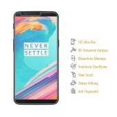 1x 9H Hartglas für OnePlus 5T Panzerfolie Displayschutz Schutzfolie Glasfolie KLAR Panzerglas Schutzglas