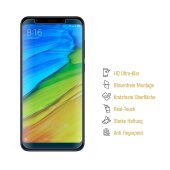 6x Panzerfolie für Xiaomi Redmi 5 Plus ANTI-SCHOCK Displayschutzfolie HD KLAR