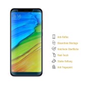 2x Panzerfolie für Xiaomi Redmi 5 Plus ANTI-SCHOCK Displayschutzfolie MATT