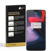 2x Displayfolie für OnePlus 6 ANTI-REFLEX...