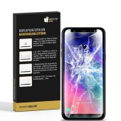 3x 9H Nano-Glass für Samsung Galaxy A6 3D KLAR...