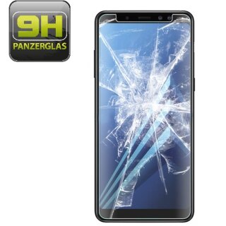 6x 9H Hartglasfolie für Samsung Galaxy A5 2018 Panzerfolie Displayschutz HD KLAR