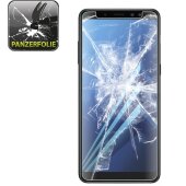 6x 9H Nano-Glass für Samsung Galaxy A5 2018 3D KLAR...