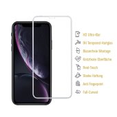 2x 9H Hartglas für iPhone XS FULL COVER Panzerfolie Displayschutz WS HD Klar Panzerglas Schutzglas Schutzfolie