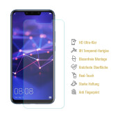 2x 9H Hartglas für Huawei Mate 20 Lite Panzerfolie Displayschutz Schutzglas KLAR Panzerglas Schutzfolie