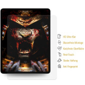 6x Panzerfolie für iPad Pro 12.9 2018-2019-2020-2022 Displayschutz Schutzfolie KLAR ANTI-SHOCK/ ANTI-KRATZ/ ANTI-BRUCH/ ANTI-SCHMUTZ