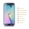 6x 9H Hartglas für Samsung Galaxy S6 Edge FULL CURVED Panzerfolie Displayschutz KLAR Panzerglas Schutzglas Schutzfolie Displayfolie Displayschutz Folie