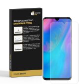 2x 9H Panzerglas für Huawei P30 Displayschutz Schutzglas Hartglas Schutzfolie Panzerfolie KLAR Tempered echtes Displayglas Glasfolie Displayfolie Folie Transparen
