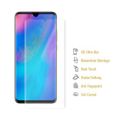 2x Displayfolie für Huawei P30 Pro FULL COVER CURVED Displayschutzfolie HD KLAR