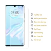 1x 9H Panzerglas für Huawei P30 Pro FULL CURVED Displayschutz Schutzglas Schutzfolie Panzerfolie HD KLAR