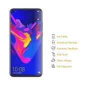3x Panzerfolie für Huawei Nova 4 ANTI-SCHOCK Displayschutzfolie ANTI-REFLEX MATT