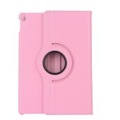 1x Schutzhülle für iPad Pro 12.9 (2018-2019-2020-2021) Tablet Hülle Schutz Tasche Case Cover Pink 360 Grad drehbar Rotation Bumper