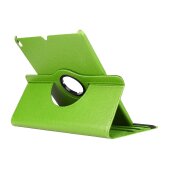 1x Schutzhülle für iPad Pro 12.9 (2018-2019-2020-2021) Tablet Hülle Schutz Tasche Case Cover Grün 360 Grad drehbar Rotation Bumper