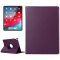 1x Schutzhülle für iPad Pro 12.9 (2018-2019-2020-2021) Tablet Hülle Schutz Tasche Case Cover Lila 360 Grad drehbar Rotation Bumper