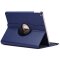 Schutzhülle für iPad Air Tablet Hülle Schutz Tasche Case Cover Dunkel Blau 360 Grad drehbar Rotation Bumper