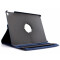 Schutzhülle für iPad Air Tablet Hülle Schutz Tasche Case Cover Dunkel Blau 360 Grad drehbar Rotation Bumper