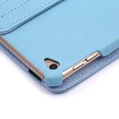 Schutzhülle für iPad Air Tablet Hülle Schutz Tasche Case Cover Türkis 360 Grad drehbar Rotation Bumper