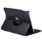 Schutzhülle für iPad Air 2 9.7 Tablet Hülle Schutz Tasche Case Cover Schwarz 360 Grad drehbar Rotation Bumper