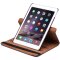 Schutzhülle für iPad Air 2 9.7 Tablet Hülle Schutz Tasche Case Cover Braun 360 Grad drehbar Rotation Bumper