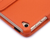 Schutzhülle für iPad Air 2 9.7 Tablet Hülle Schutz Tasche Case Cover Orange 360 Grad drehbar Rotation Bumper