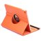 Schutzhülle für iPad Air 2 9.7 Tablet Hülle Schutz Tasche Case Cover Orange 360 Grad drehbar Rotation Bumper