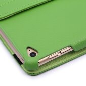 Schutzhülle für iPad Air 2 9.7 Tablet Hülle Schutz Tasche Case Cover Grün 360 Grad drehbar Rotation Bumper