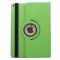 Schutzhülle für iPad Air 2 9.7 Tablet Hülle Schutz Tasche Case Cover Grün 360 Grad drehbar Rotation Bumper