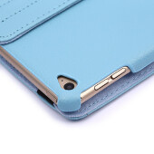 Schutzhülle für iPad Air 2 9.7 Tablet Hülle Schutz Tasche Case Cover Türkis 360 Grad drehbar Rotation Bumper