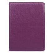Schutzhülle für iPad Air 2 9.7 Tablet Hülle Schutz Tasche Case Cover Lila 360 Grad drehbar Rotation Bumper