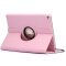 Schutzhülle für iPad Air 2 9.7 Tablet Hülle Schutz Tasche Case Cover Pink 360 Grad drehbar Rotation Bumper