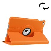 Schutzhülle für iPad Mini 1/2/3 Tablet Hülle Schutz Tasche Case Cover Orange 360 Grad drehbar Rotation Bumper