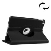 Schutzhülle für iPad Mini 4/5 Tablet Hülle Schutz Tasche Case Cover Schwarz 360 Grad drehbar Rotation Bumper