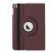 Schutzhülle für iPad Mini 4/5 Tablet Hülle Schutz Tasche Case Cover Braun 360 Grad drehbar Rotation Bumper