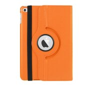 Schutzhülle für iPad Mini 4/5 Tablet Hülle Schutz Tasche Case Cover Orange 360 Grad drehbar Rotation Bumper