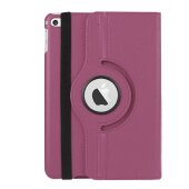 Schutzhülle für iPad Mini 4/5/6 Tablet Hülle Schutz Tasche Case Cover Lila 360 Grad drehbar Rotation Bumper