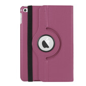Schutzhülle für iPad Mini 4/5 Tablet Hülle Schutz Tasche Case Cover Lila 360 Grad drehbar Rotation Bumper