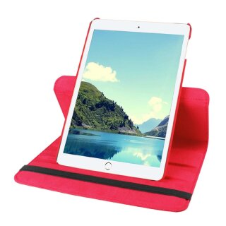 Schutzhülle für iPad Mini 4/5 Tablet Hülle Schutz Tasche Case Cover Rot 360 Grad drehbar Rotation Bumper