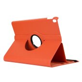 Schutzhülle für iPad Pro 10.5 Tablet Hülle Schutz Tasche Case Cover Orange 360 Grad drehbar Rotation Bumper