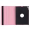 Schutzhülle für iPad Pro 10.5 Tablet Hülle Schutz Tasche Case Cover Pink 360 Grad drehbar Rotation Bumper