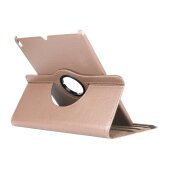 Schutzhülle für iPad Pro 10.5 Tablet Hülle Schutz Tasche Case Cover Gold 360 Grad drehbar Rotation Bumper
