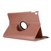 Schutzhülle für iPad Pro 10.5 Tablet Hülle Schutz Tasche Case Cover Rose Gold 360 Grad drehbar Rotation Bumper