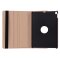 Schutzhülle für iPad Pro 10.5 Tablet Hülle Schutz Tasche Case Cover Rose Gold 360 Grad drehbar Rotation Bumper