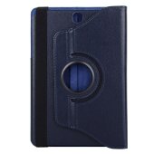 Tablet Tasche für Samsung Galaxy Tab A 9.7 Leder Schutzhülle Case Cover 360° Blau